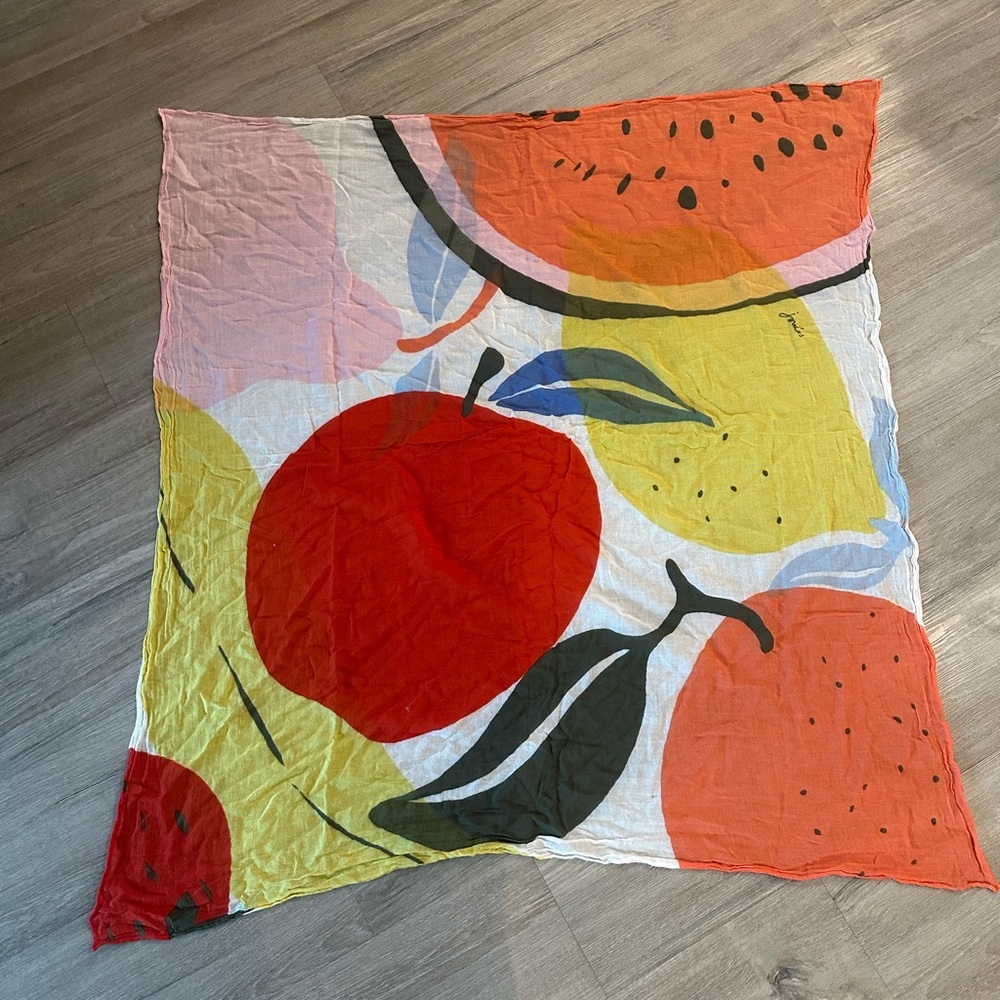 JOULES ATMORE MULTI OVERSIZED SCARF